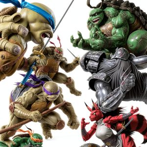 Teenage Mutant Ninja Turtles Battle Nexus Kindle eBook IDW 2025-0