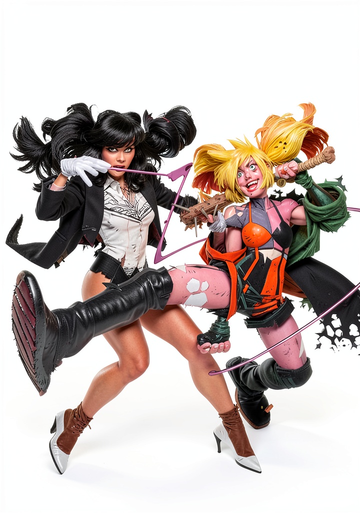 Installing DC K.O. All Fight Graphic Novel – DC Comics Kindle Edition for Teens on a wooden desk