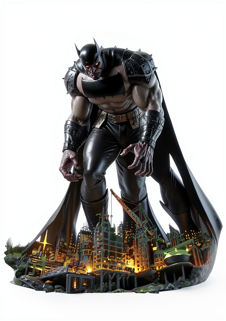 Reading the Absolute Batman Kindle on a coffee table with a Kindle device