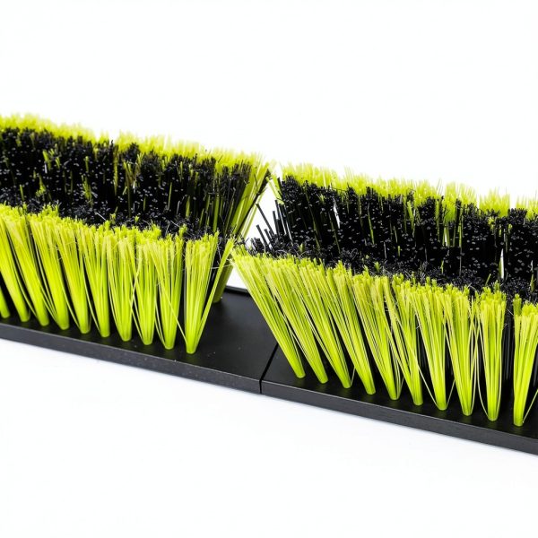 3 PK 24" Push Broom Outdoor, Heavy Duty Broom with 63" Long Handle, Shop Garage Broom with Stiff Bristle for Indoor Outdoor Floor Cleaning, Garden Patio Deck Warehouse Lawn Driveway Scrubbing-1