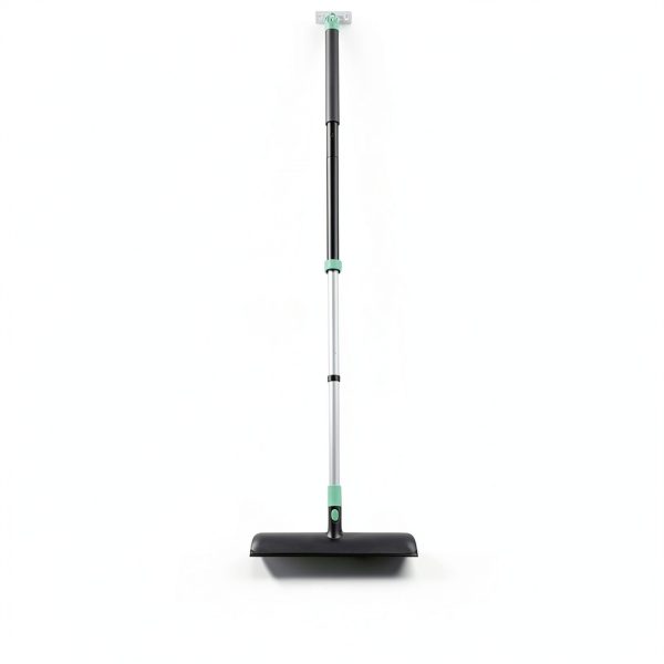 Eyliden X-Large Floor Scrub Brush, 2 in 1 Scrape Brushes with Rubber Squeegee | 55.3" Long Handle, 15" Wide Stiff Bristle Head | Floor Scrubber for Deck Kitchen Shower Bathroom Tub Tile Patio Wall-6