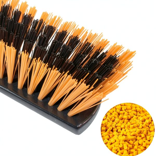 18" Heavy Push Broom for Outdoor Floor Cleaning Heavy Duty Outdoor Broom with 54" Long Handle,Outdoor Broom for Deck,Driveway,Garage,Yard,Deck,Patio,Warehouse,Concrete-2