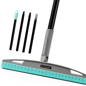 Multifunction Magic Broom by KeFanta 59in Silicone Scraper Blue-0