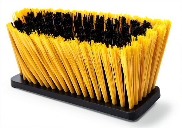 Yocada 18 Inch Push Broom Heavy-Duty Outdoor Commercial Broom Brush Stiff Bristles for Cleaning Patio Garage Deck Concrete Wood Stone Tile Floor 65.3 inch Long-1